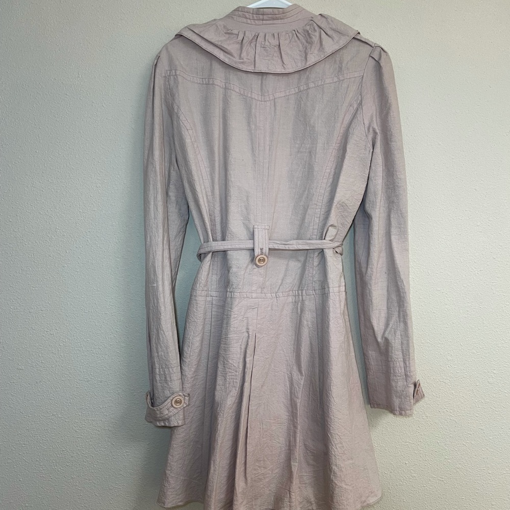 Dusty Pink Ruffle Jacket - Picture 2 of 3